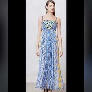 Ranna Gill Sunburst Beaded Dress